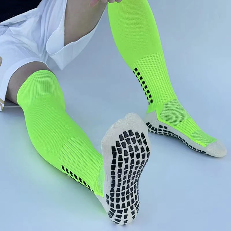 2024 Socks Soccer Women Football Men Non-Slip Thickening Towel Bottom Sports Cotton Stockings Knee-High Volleyball Long Socks Cy