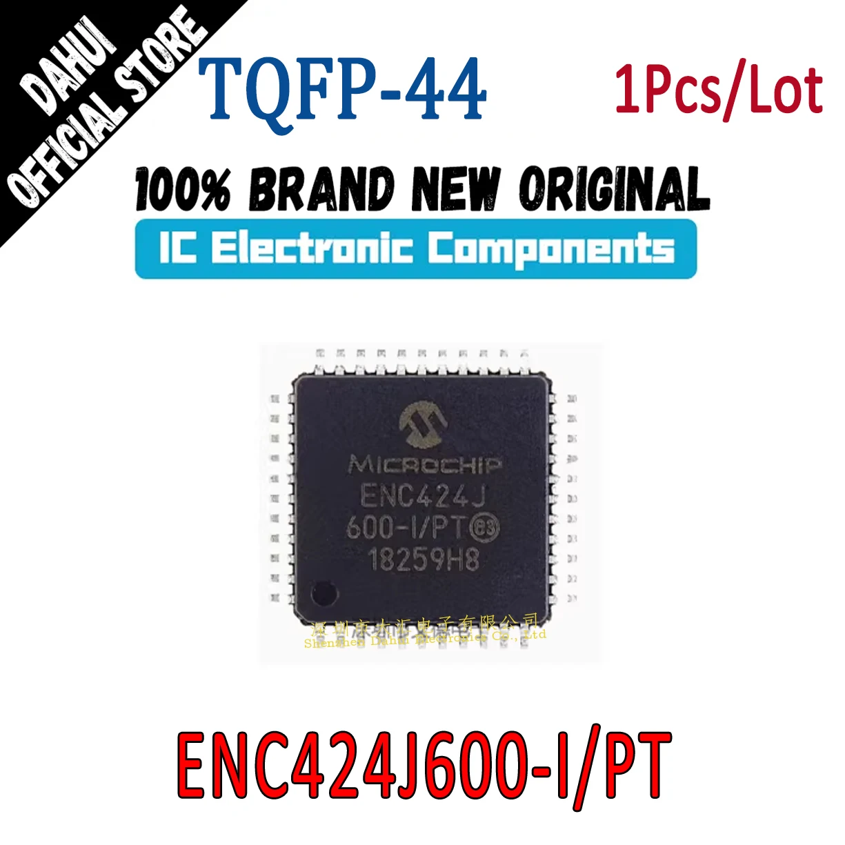 

ENC424J600-I/PT ENC424J 600 I PT TQFP-44 Microcontroller chip IC new original