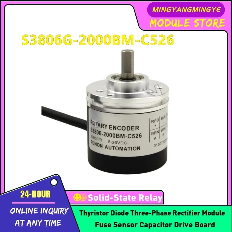 encodeur-s3806g-2000bm-c526-s3806g-1800bm-c526-s3806g-1500bm-c526-s3806g-1200bm-c526-s3806g-1024bm-c526-s3806g-1000bm-c526-neuf