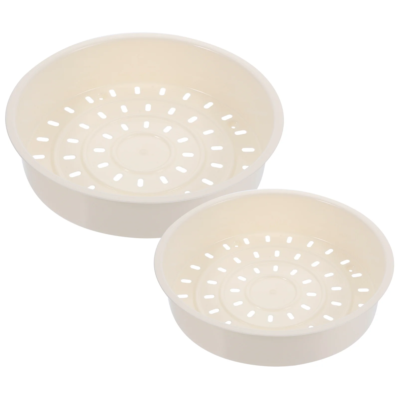 

2 Pcs Steamed Rice Basket Steamer for Hotel Premium Household Simple Kitchen Food Cage Cooking