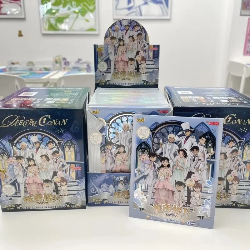 Tarjetas Kayou Detective Conan, colección de Anime, naipes, Jimmy Kudo, foto misteriosa, juegos de mesa, juguetes, regalo de cumpleaños para niños