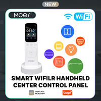 MOES Wifi Tuya Smart Central Control Panel Wireless Touch Screen Handheld IR Remote Controller For Home Appliance