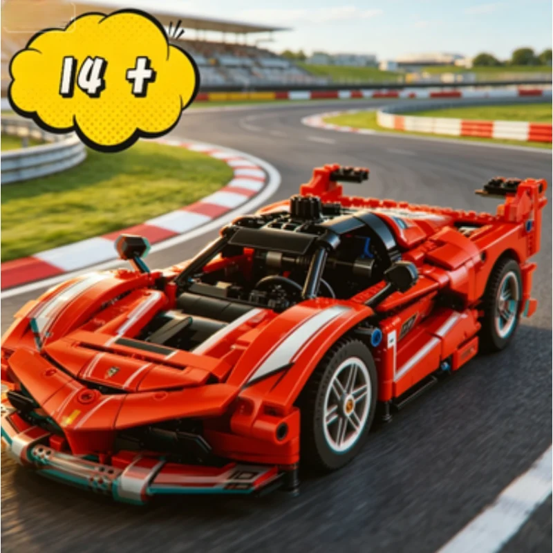 2026 New Good Sales Fxx K Building Blocks Mechanical Series Ferrari  Adults Racing Toys Gifts Building Blocks Diy Toys For Adult