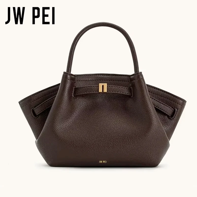 

Элегантная женская сумка-тоут JW PEI из кожи, большая вместительная сумка через плечо, дизайнерская сумка-хобо с верхней ручкой, сумка для работы и шопинга