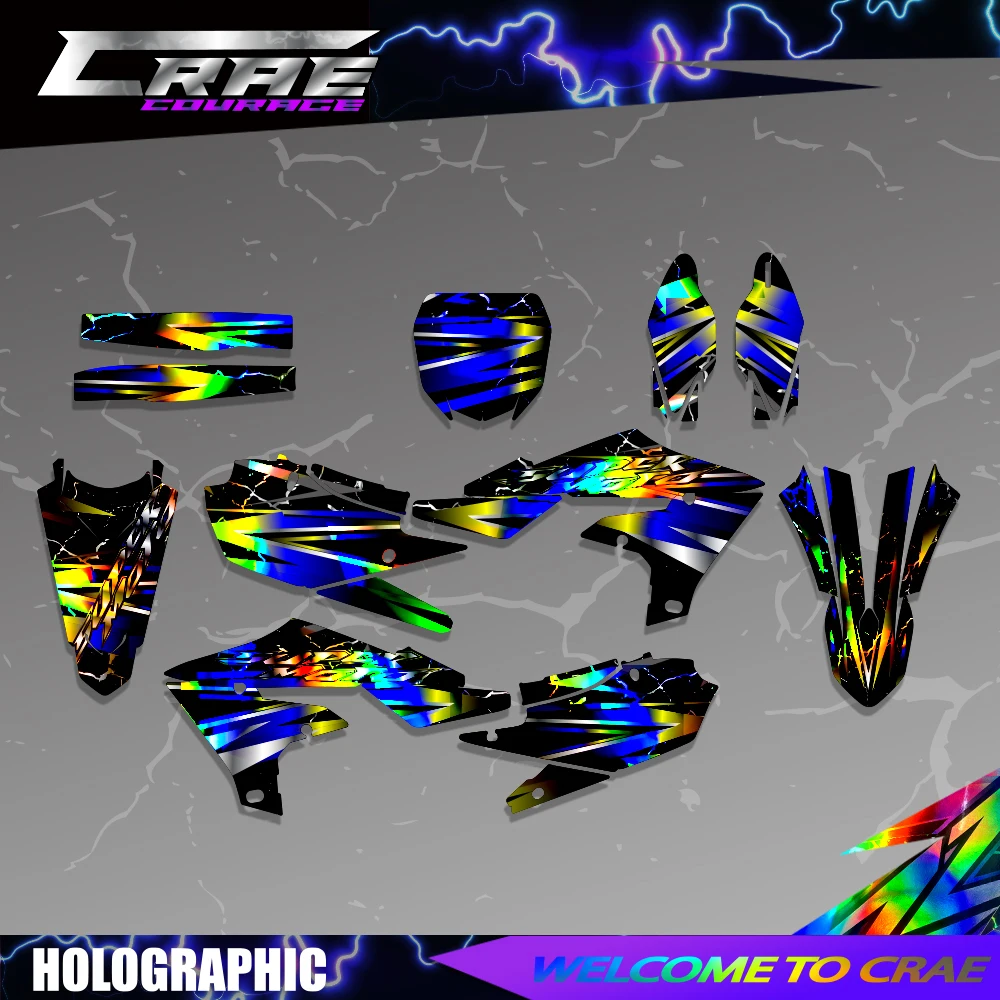 

Motorcycle New Style TEAM GRAPHICS BACKGROUNDS DECALS STICKERS Kits For YAMAHA YZ450F YZF 450 2018-2021 YZ250F YZF 250 2019-2022