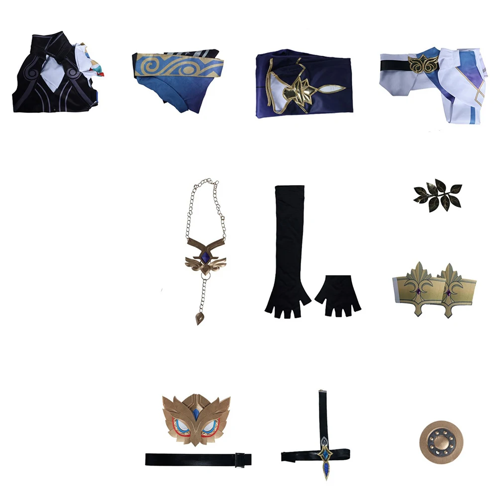 Gioco Honkai Star Rail Cos Dr Ratio Costume Cosplay Outfit Fantasy set completi accessori per abiti di carnevale di Halloween per uomo Roleplay