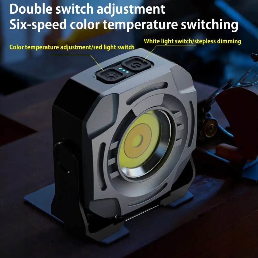 

Usb Charging Camping Light Waterproof Work Light Portable Usb Rechargeable Keychain Work Light for Outdoor Camping Emergency