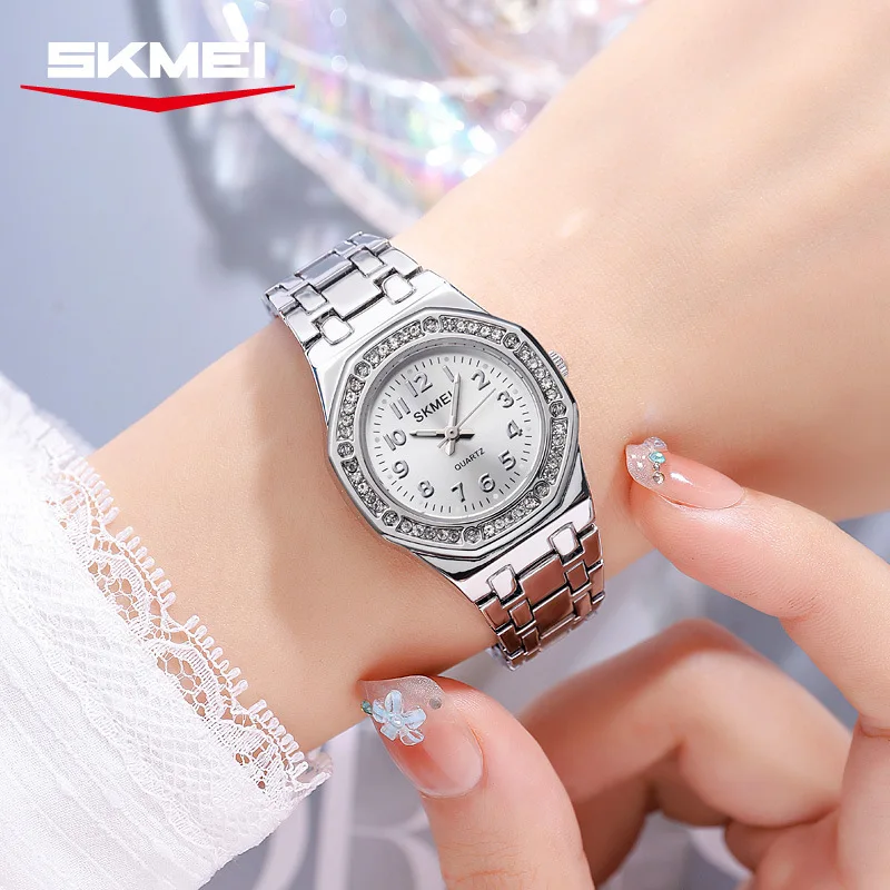 

New Steel Band Women Watches Luxury Quartz Ladies Fashion Rose Gold Diamond Female Bracelet Wristwatches Clock Relogio Feminino