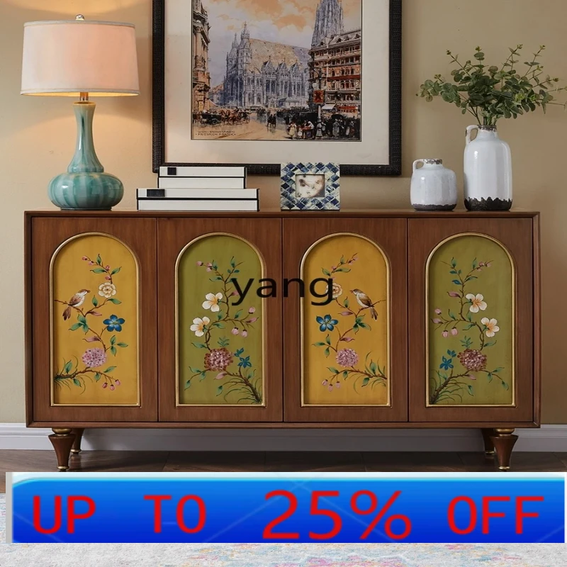 

LH household door large-capacity porch cabinet entry foyer partition storage locker