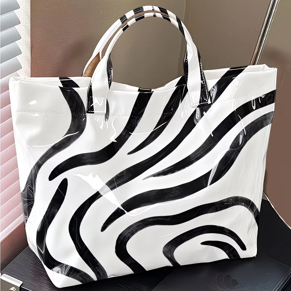 3D Print Quilted waterproof canvas Bag Shoulder Bag Shopping Tote Bags Handbag Travel Beach Hiking Camping