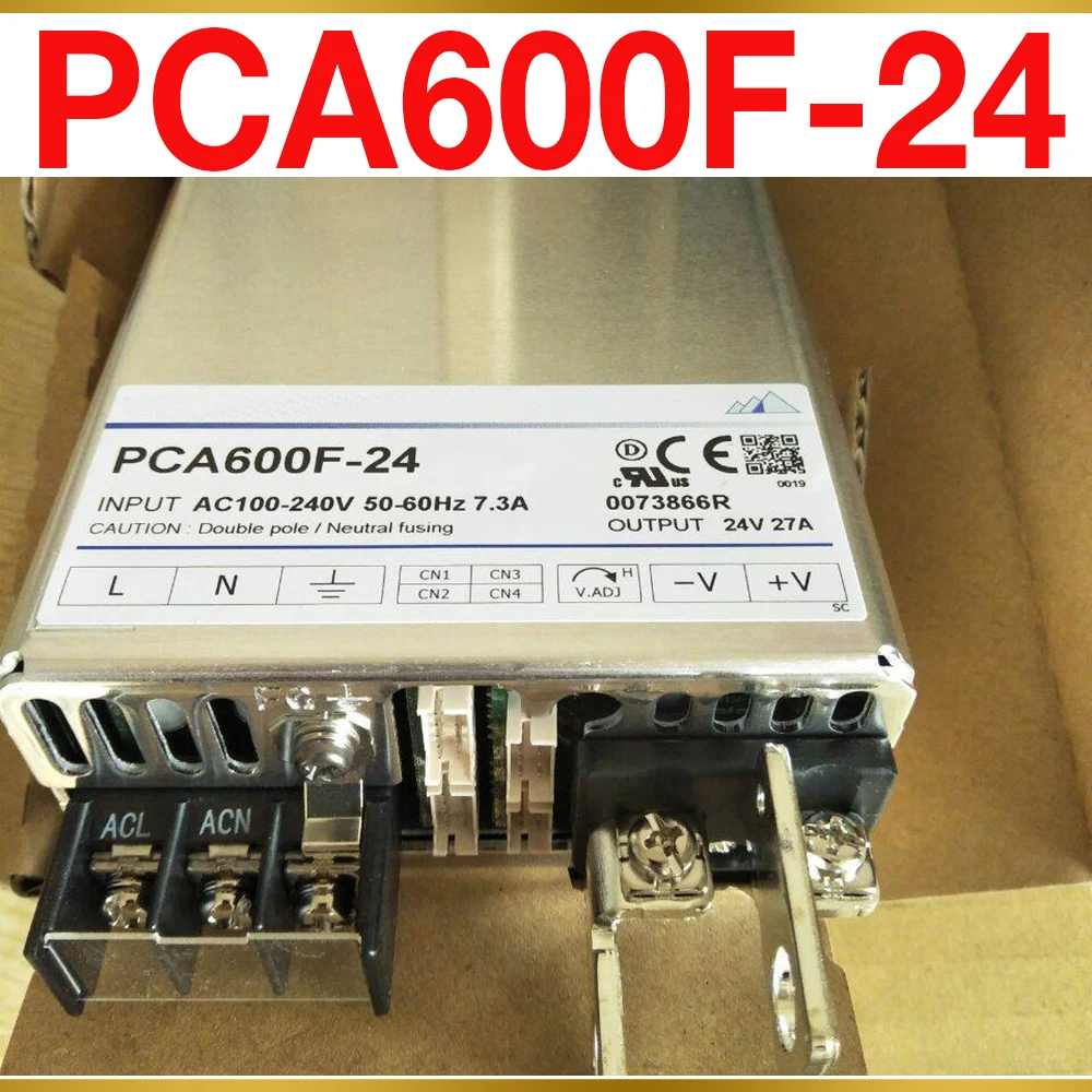 

PCA600F-24 For COSEL INPUT AC100-240V 50-60Hz 7.3A OUTPUT 24V 27A 600W Switching Power Supply