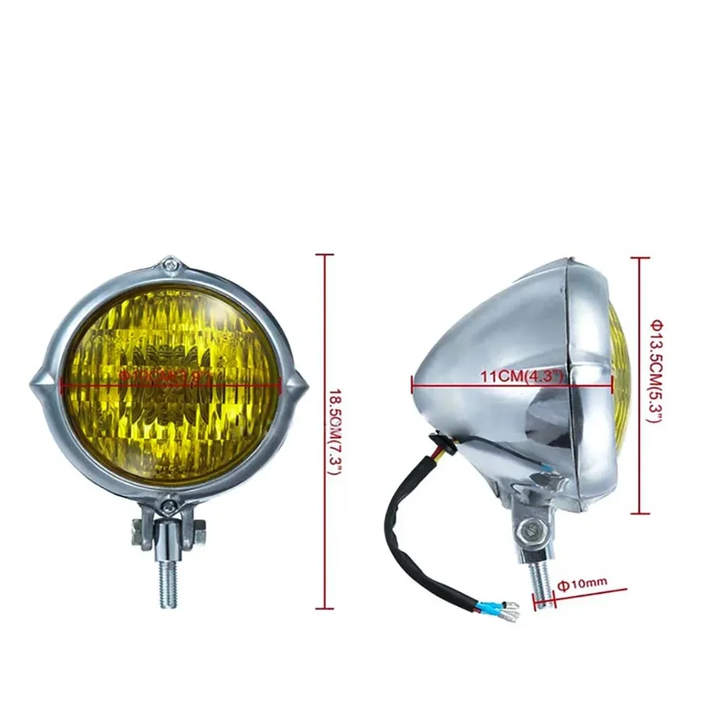 Motorcycle Accessories Motorcycle Retrofitted with Vintage Headlights Head Light Bulb