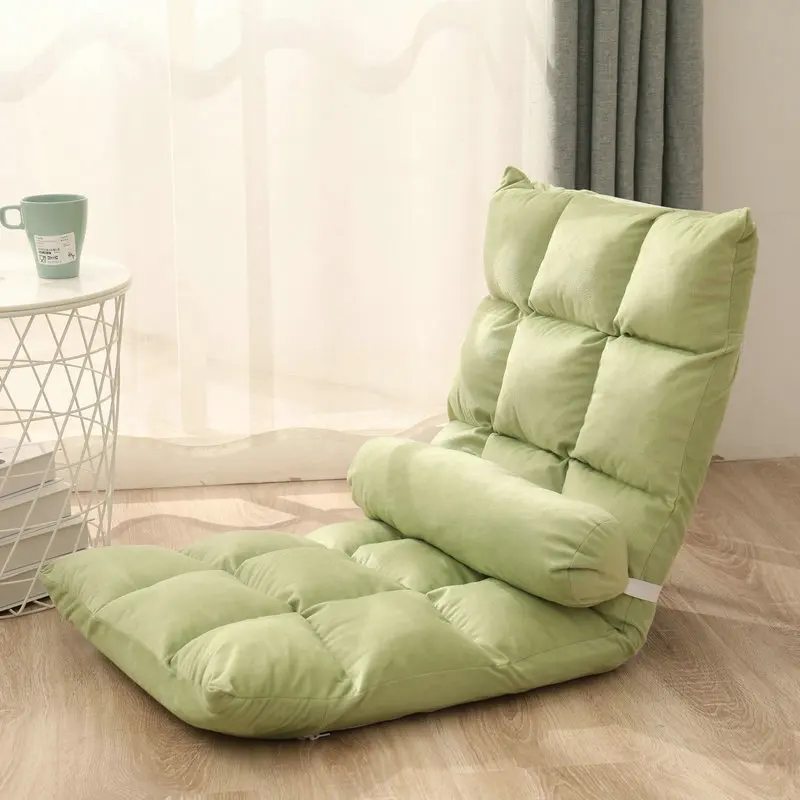 Home Furniture Living Room Rest Chairs Sofa Folding Lazy Style Backrest Tatami Balcony Bay Window Lounge Folding Cushion Chair