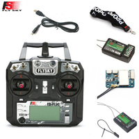 FLYSKY FS-i6X FS i6X 10CH 2.4GHz AFHDS 2A RC Transmitter With X6B iA6B A8S iA10B iA6 Receiver for RC FPV Racing Drone Retailbox