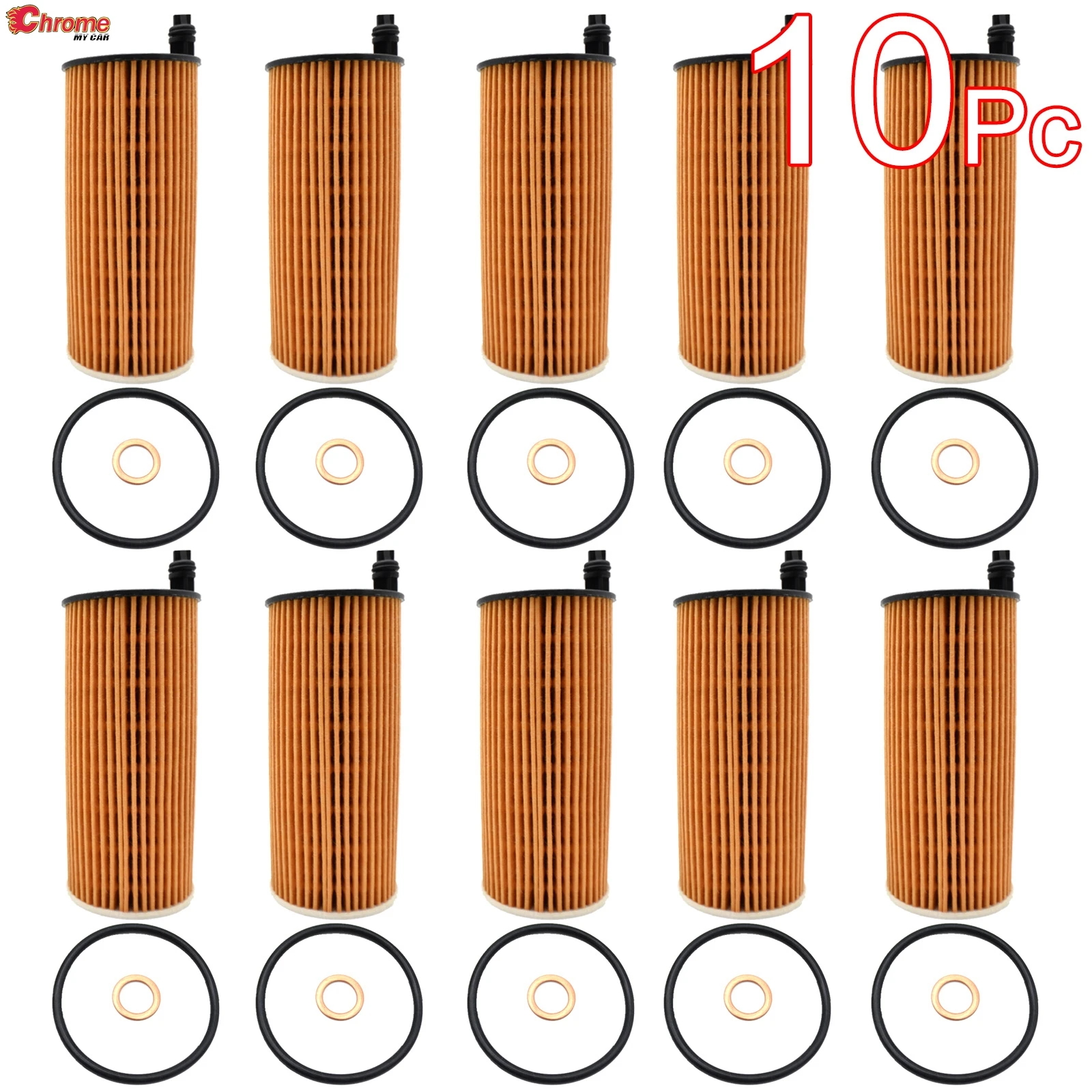 

10x масляный фильтр двигателя автомобиля для Alpina D3 D4 D5 E90 E91 E92 F30 F31 F32 F33 F10 N47 N57 Toyota Auris Avensis RAV4 Verso 2015 2016