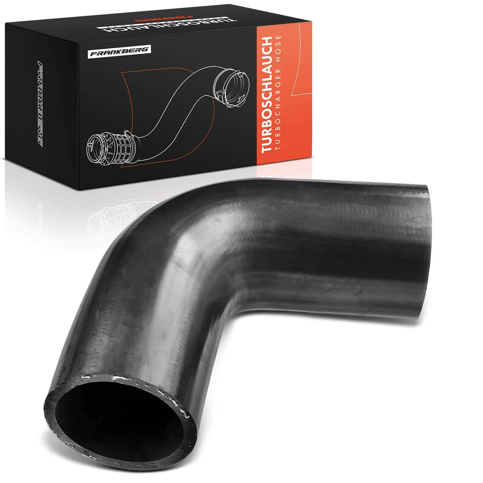Frankberg 1x Kühlerschlauch Turboschlauch Ladeluftkühler für Opel Insignia A G09 2.0 CDTi 14-17 1302288 1302288
