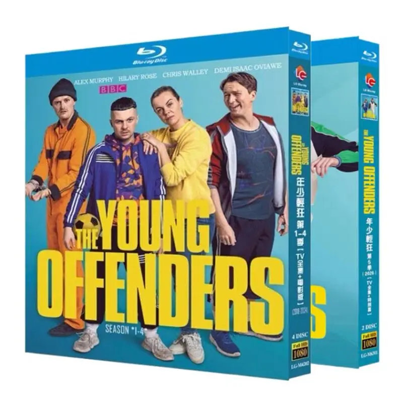 

Young, Wild and Free Seasons 1–5 plus Movie Edition Blu-ray High Definition British TV Series BD Discs Box Set