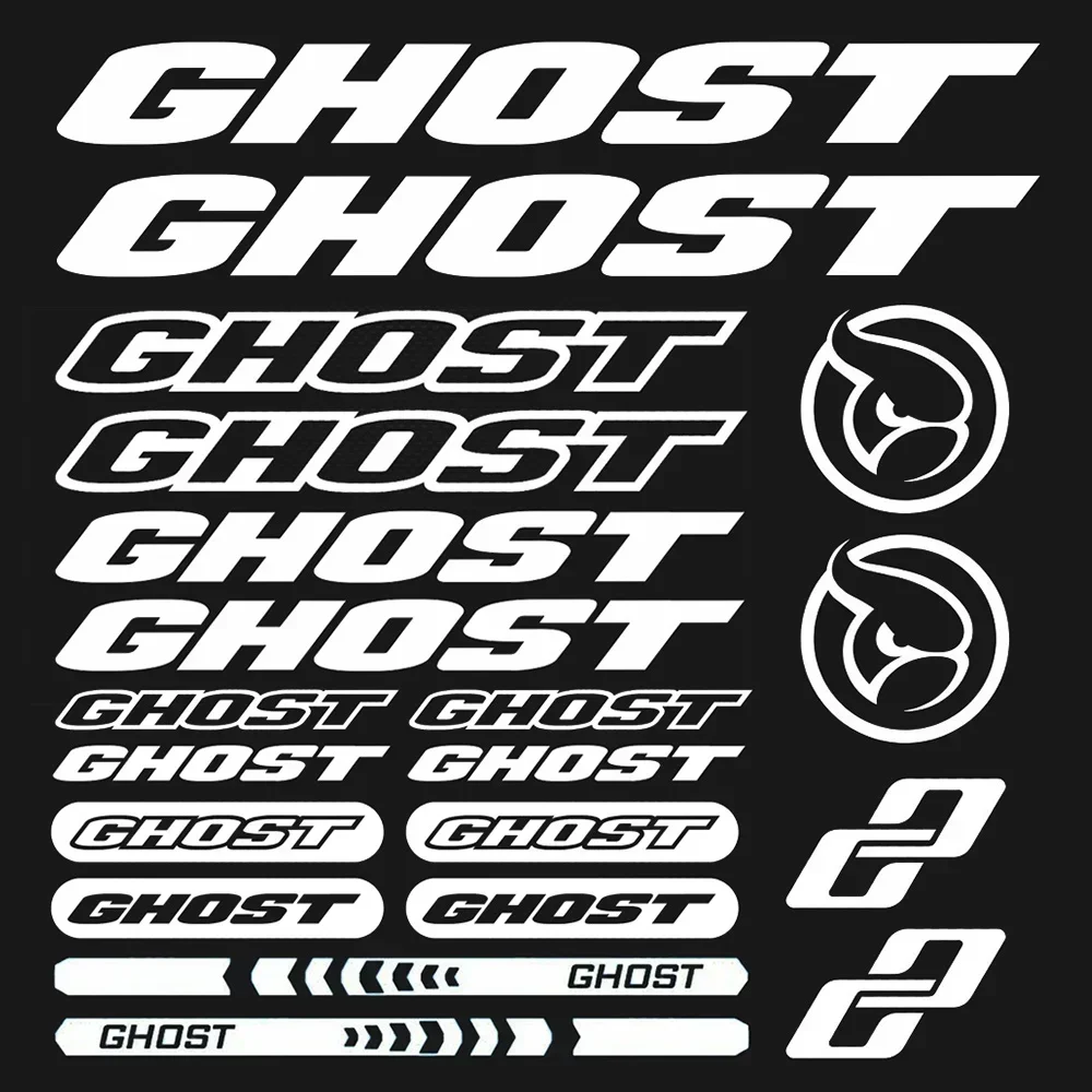 

Car Stickers Creativity Bicycle Frame for GHOST Road Bike Mountain MTB BMX Cycling Rack Vinyl Decal Decorative Accessories,36CM