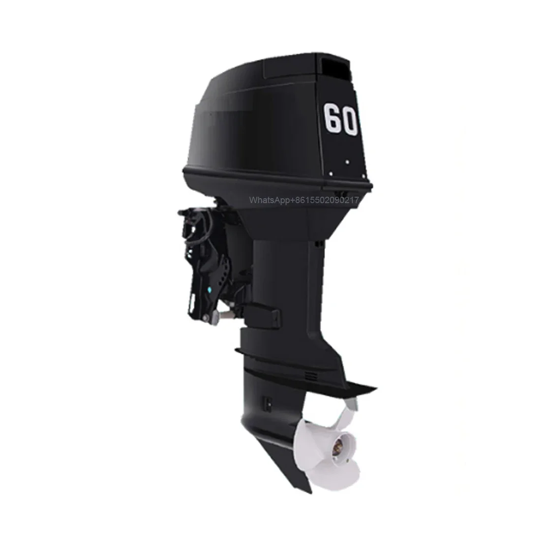 Gasoline propeller motor thruster assault boat outboard two stroke water cooled high horsepower outboard paddle machine 3.5-60HP