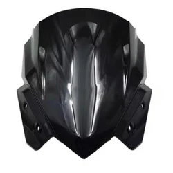 Motorcycle Windscreen Windshield Fairing Double Bubble Wind Deflector Screen For Kawasaki Z650 Z 650 2017 2018 2019 Accessories