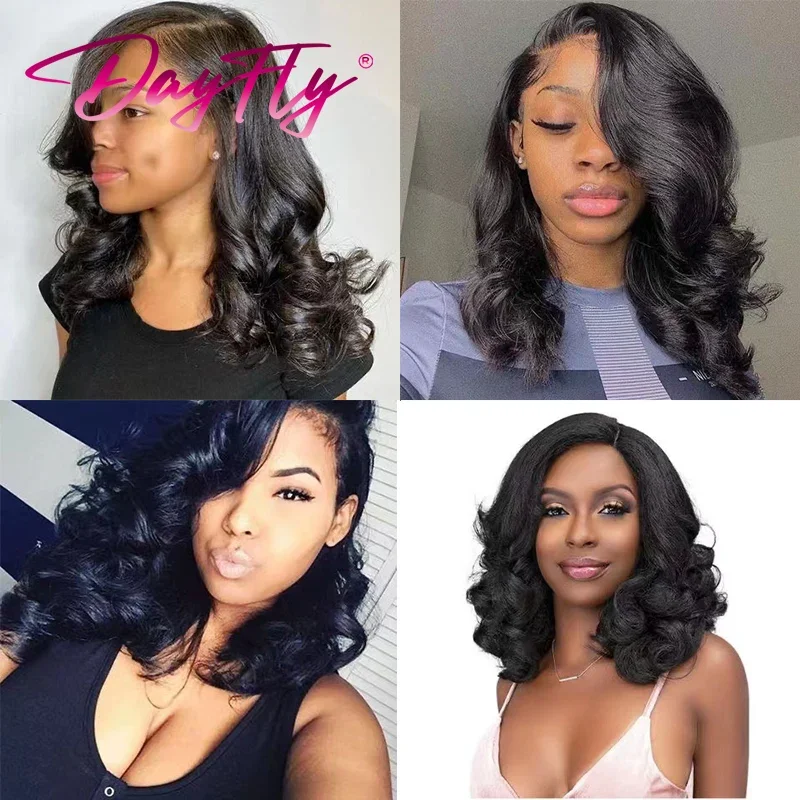 Loose Wave Bundles with Closure 4x4 Brazilian Human Hair Weave 5Pcs Bouncy Curly Bundles with Closure HD Transparant 5+1/lot