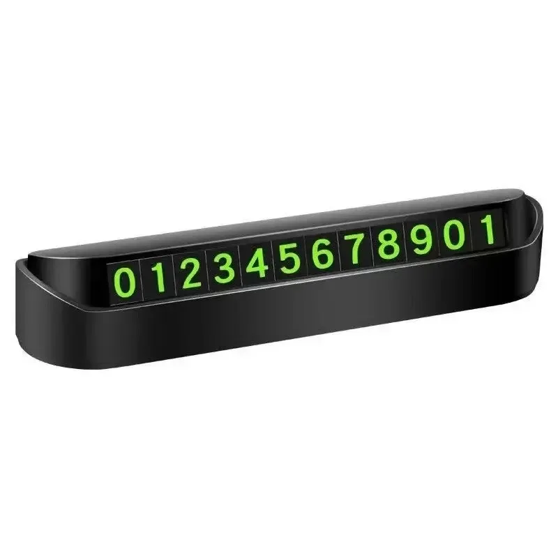 13x2.5cm Car Phone Number Card Temporary Parking Card  Plate Telephone Number tool Car Park Stop Automobile Accessories Supplies - view 6