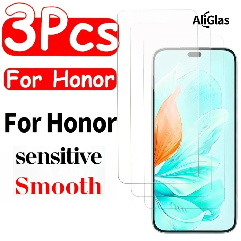 

3 шт. Защитное закаленное стекло для Honor 400 200 Smart 400 Pro 300 Защитная пленка для экрана Honor 400 200 Lite HD пленка