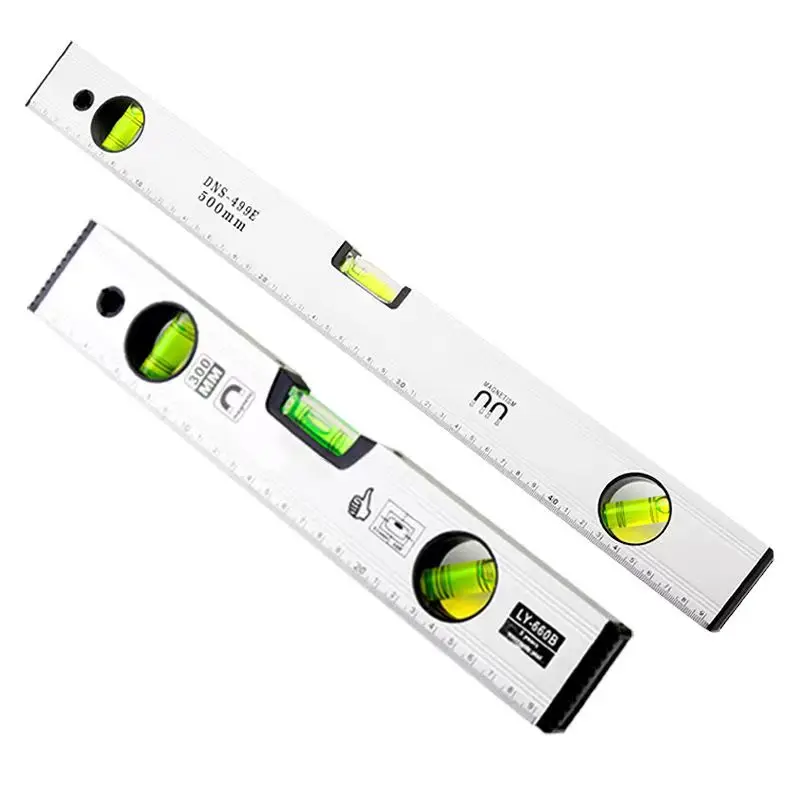 Từ tính Thần cấp Thước bong bóng Thước nhôm Cân bằng dọc Thước ngang Thước đo độ chịu lực cao cho trang trí nhà cửa tự làm