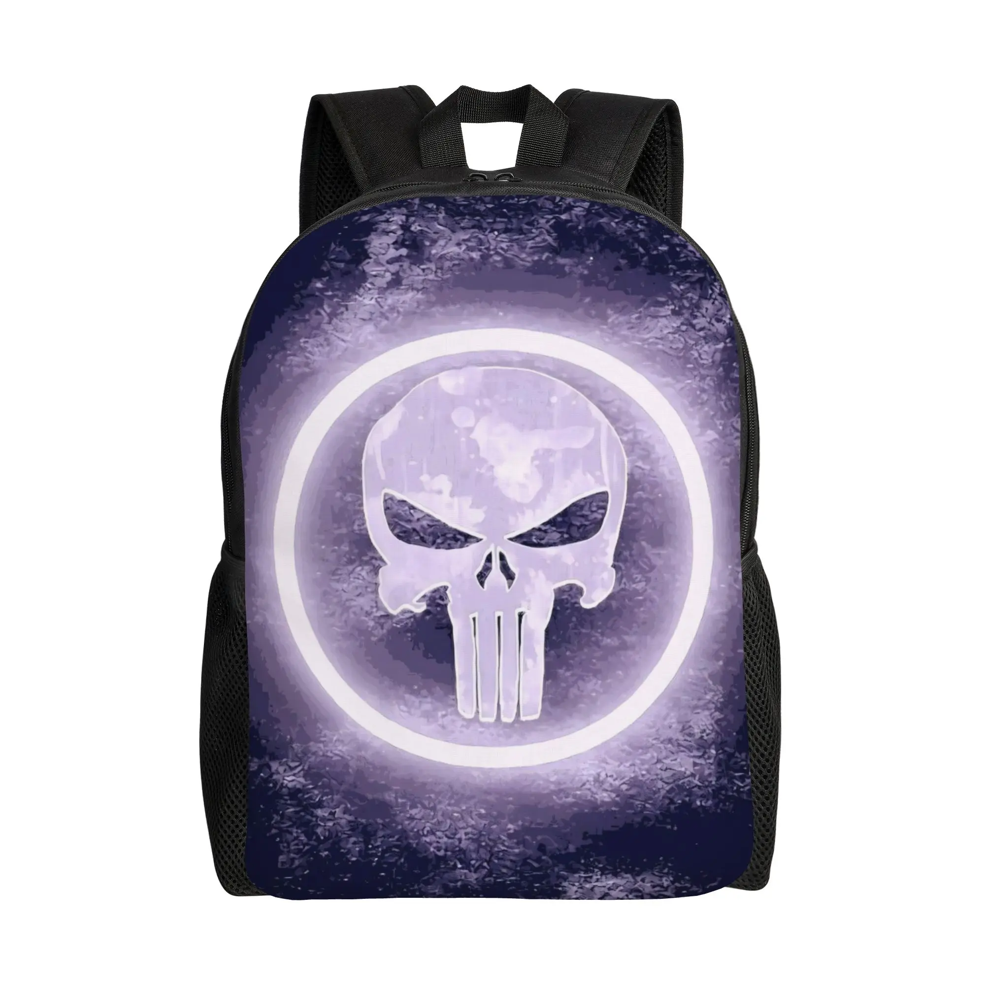 

Back to school season Punisher Bookbag Marvel Office Staff Classic Backpack
