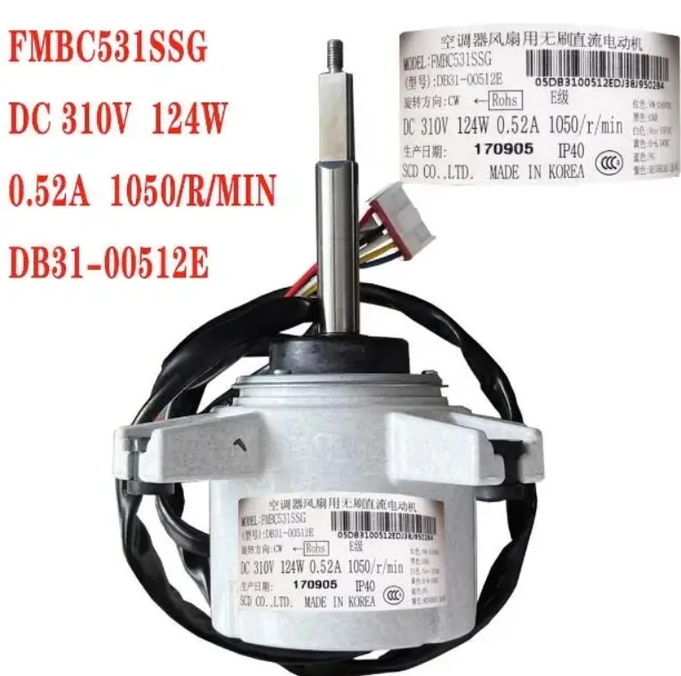 New FMDG031SSA DB31-00634Q Samsung Air conditioning DC motor fan FMBC531SSG DB31-00512E