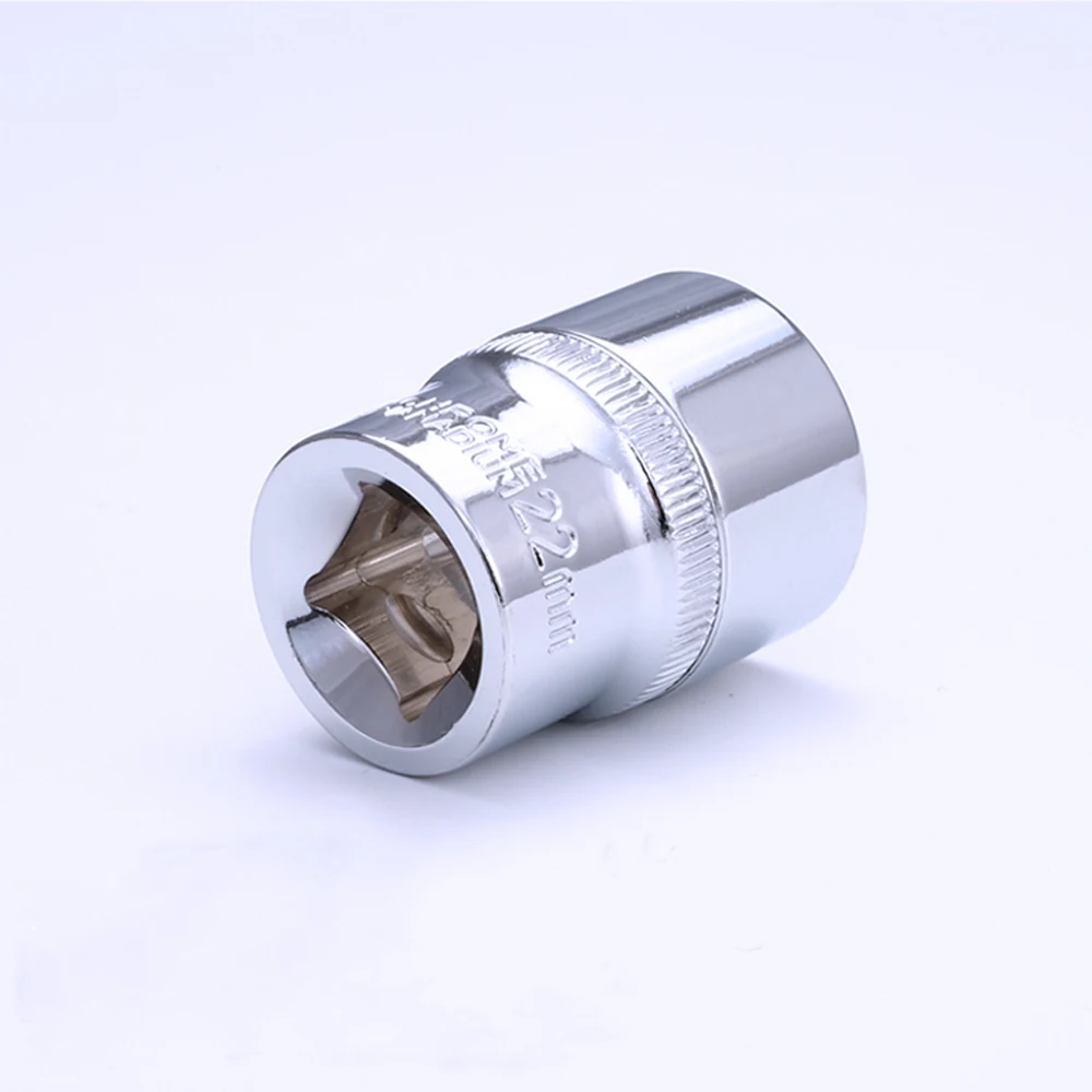 3/8 인치 육각 소켓 렌치 10mm 래칫 스패너 액세서리 어댑터 6mm-22mm 소켓 나사 제거 도구 1개