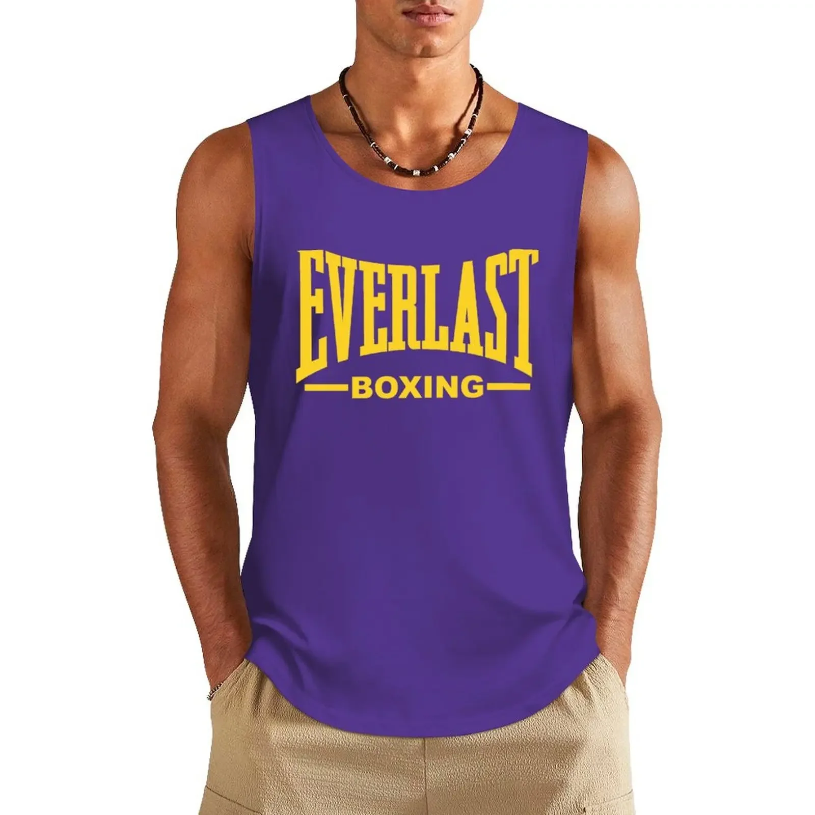 Fashion 3D Print Men's Tank Tops Summer Quick Dry Breathable Gym Tees Casual O-neck Sleeveless Shirt Outdoor Fitness Sports Vest image 4