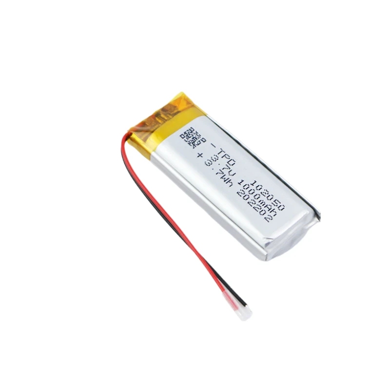1-10pcs1000mAh 3.7V 102050 バッテリーリチウムポリマー電池 TWS Bluetooth ヘッドセットキーボードスピーカーレコーダータトゥーマシン用