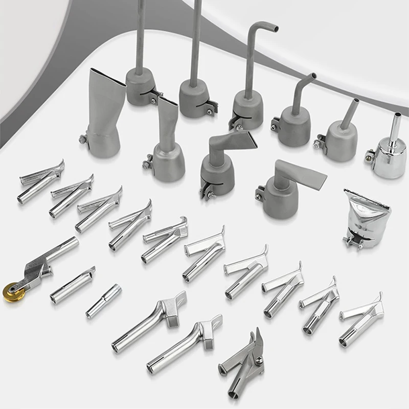 PVC Floor Plastic Welding Gun Nozzle Accessories Y-shaped Triangular Welding Nozzle PT Hot Air Gun Positioning Pressure Nozzle