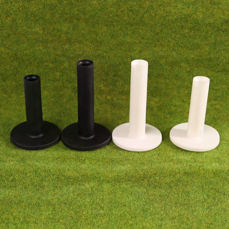 1Pc Durable Rubber Golf Tees Holder for Golf Driving Range Tee Practice 4 Heights Ball Holder for Driving Ranges Mats Practice