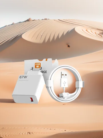67W USB Fast Charger for Xiaomi 14 13 12 11 10 Ultra Redmi Note 12T 13 Pro Turbo Quick Charge Type C USB Charging Cable