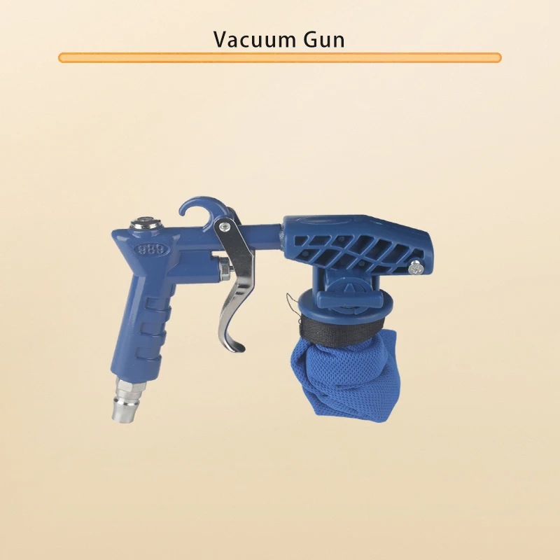 Air Vacuum Blow Gun - Dual-Use Vacuum and Blowing Tool for Industrial Dust Removal, Sewing Machine Cleaning and More