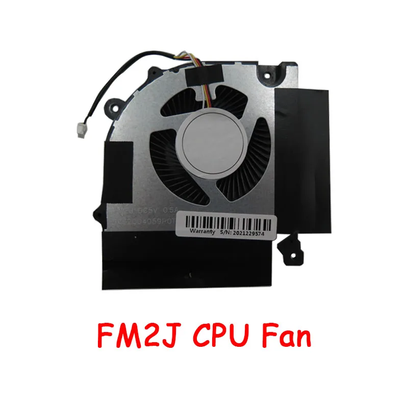 Laptop CPU GPU FAN For CLEVO PB50 PB70 PB70DDS PB70DF1 PB70DF2 DFS2004059P0T-FM2J DFS2001059P0T-FM2K DC5V 0.5A 4PIN New