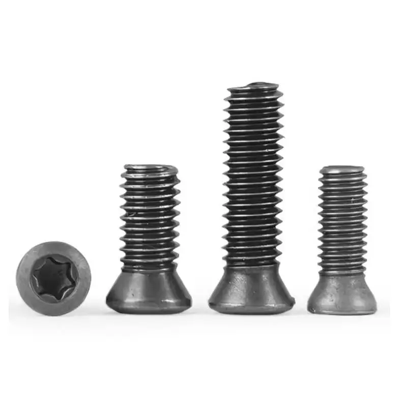 20Pieces M2 M2.5 M3 M3.5 M4 M5 M6 CNC Insert Torx Screw for Replaces Carbide Inserts CNC Lathe Tools Holder