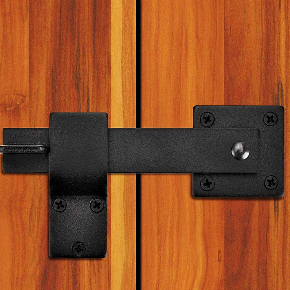 

American Barn Door Iron Farm Bolt Hardware Accessories Fence Sliding Metal Lock Hook Doors