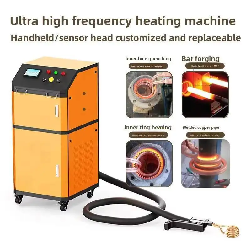 

Removal Bushing Hot Medium Furnace Handheld High Frequency Heating Machine Quenching Welding Copper Tube
