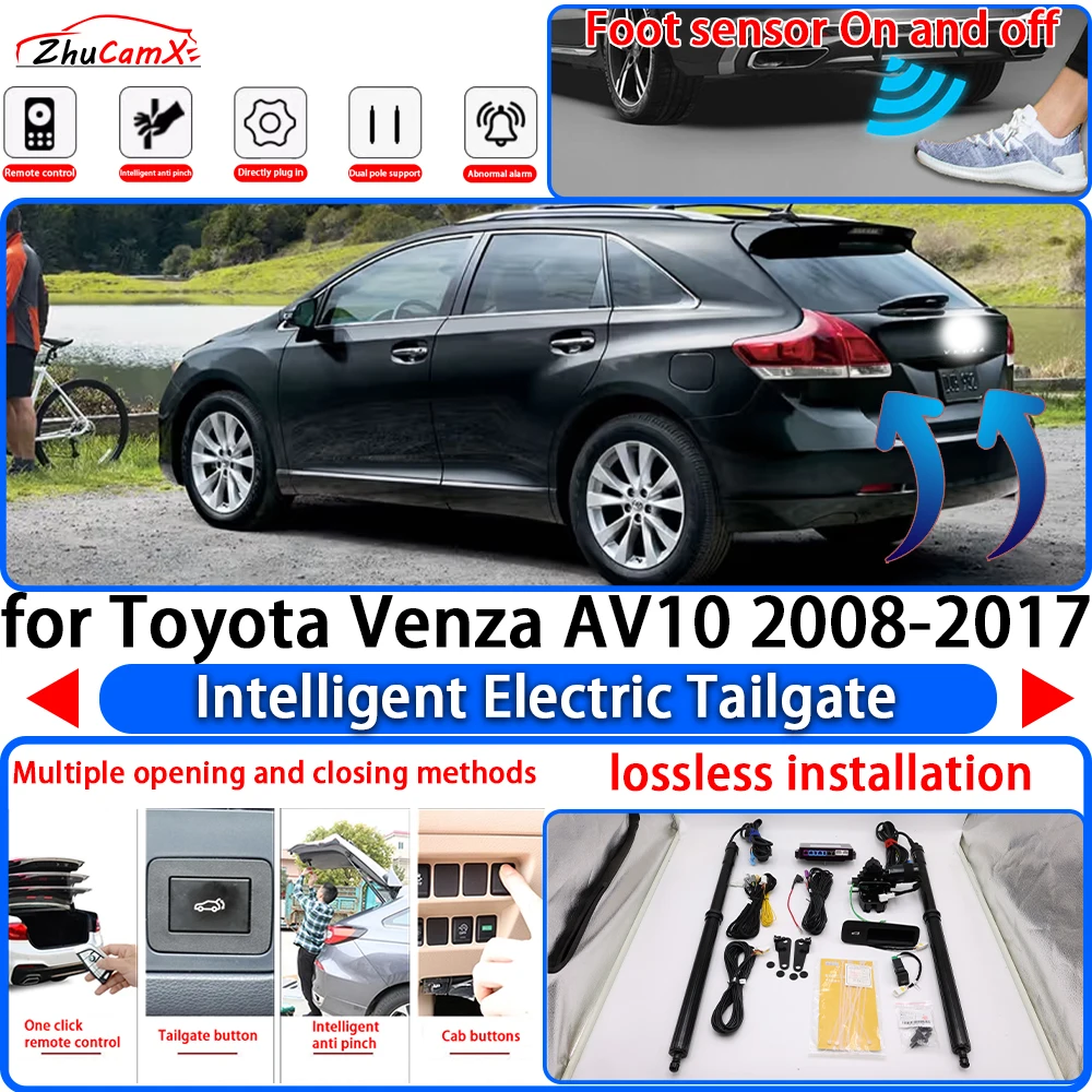 

ZhuCamX for Toyota Venza AV10 2008-2017 Power Liftgate Trunk Electric Suction Tailgate Intelligent Tail Gate Lift Strut System