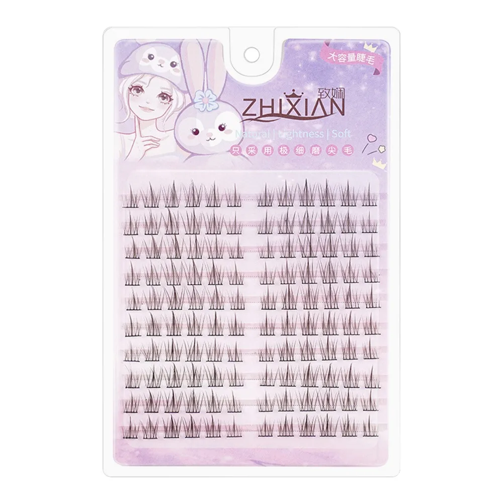 

With Jelly Glue Strips Sunflower False Eyelashes Glue Free Large Capacity Manga Lashes Makeup Tools Multiple Styles Fake Lashes