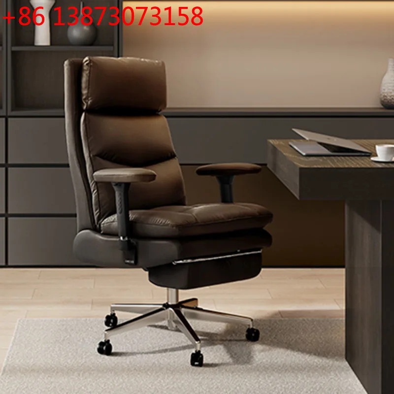 

Офисное кресло с откидной спинкой и колесиками, мобильное, эргономичное, дизайнерское, для учебы, конференций, чтения, мебель для салона