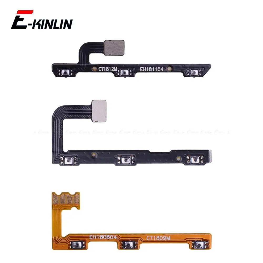 

Volume Button Power Switch On Off Key Ribbon Flex Cable For HuaWei Mate 20 X 10 9 Pro Lite P Smart Plus 2021 2020 2019 2018