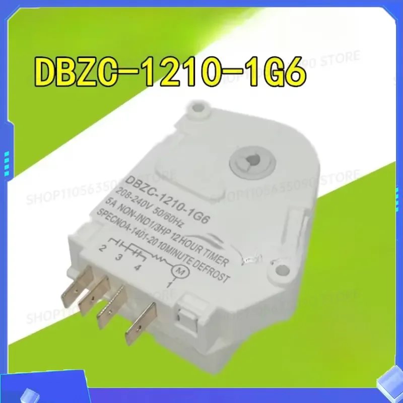 Defrost Timer DBZC-1210-1G6 for Rongsheng Hisense Kolon Refrigerator Replacement Parts Accessories