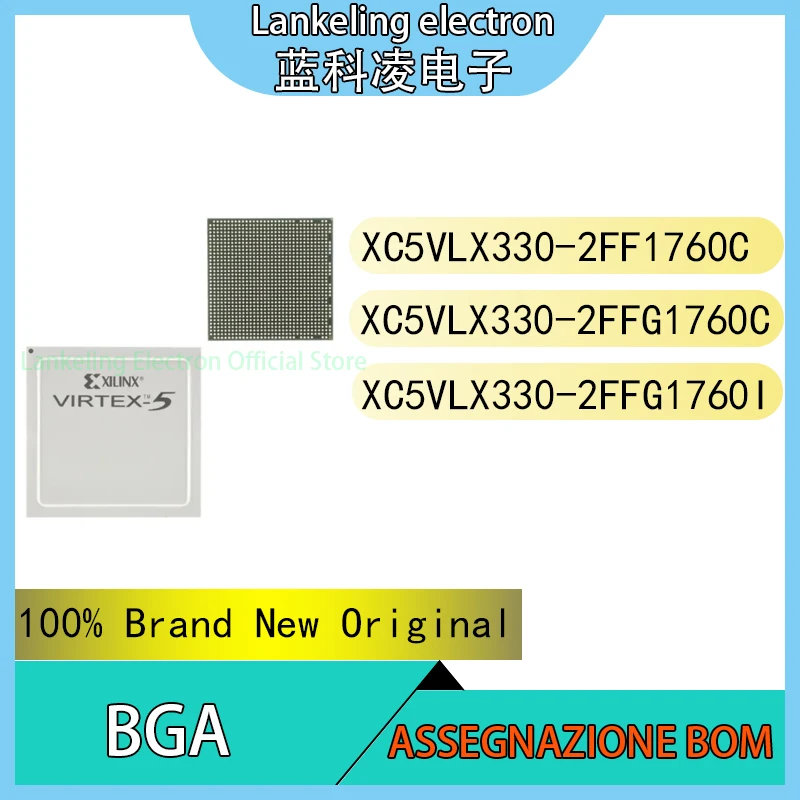 

XC5VLX330-2FF1760C XC5VLX330-2FFG1760C XC5VLX330-2FFG1760I 100% Brand New Original chip BGA IC