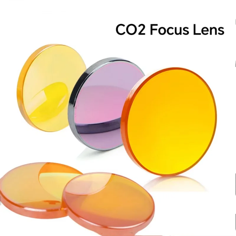 CO2 Laser Focus Lens CVD/PVD Pro Dia 12 15 18 19.05 20mm FL38.1 50.8 63.5 76.2 101.6mm for Laser Engraving Cutting Machine