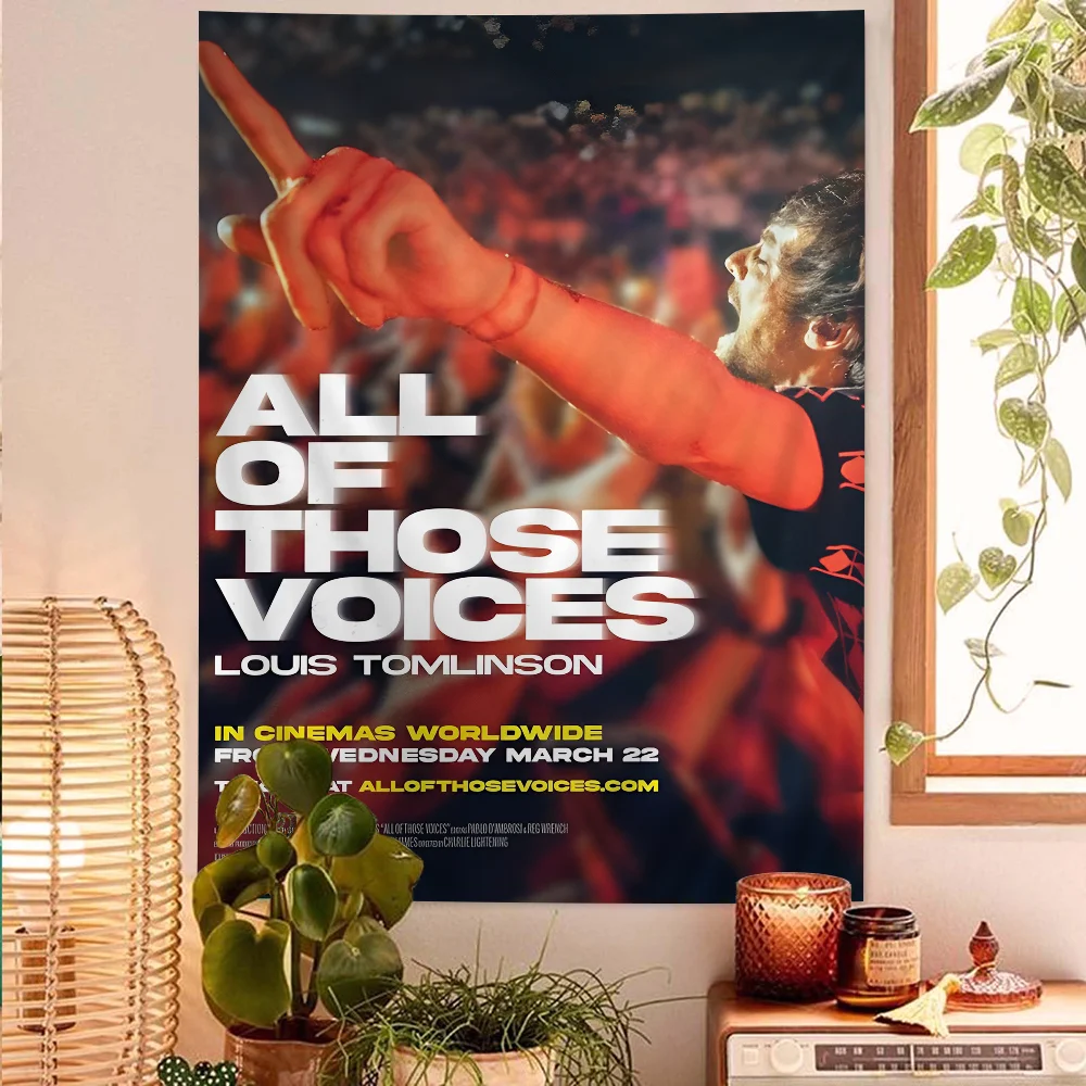 

L-Louis Hot Singer Tomlinsons Self-adhesive Art Poster Retro Kraft Paper Sticker DIY Room Bar Cafe Stickers Wall Painting