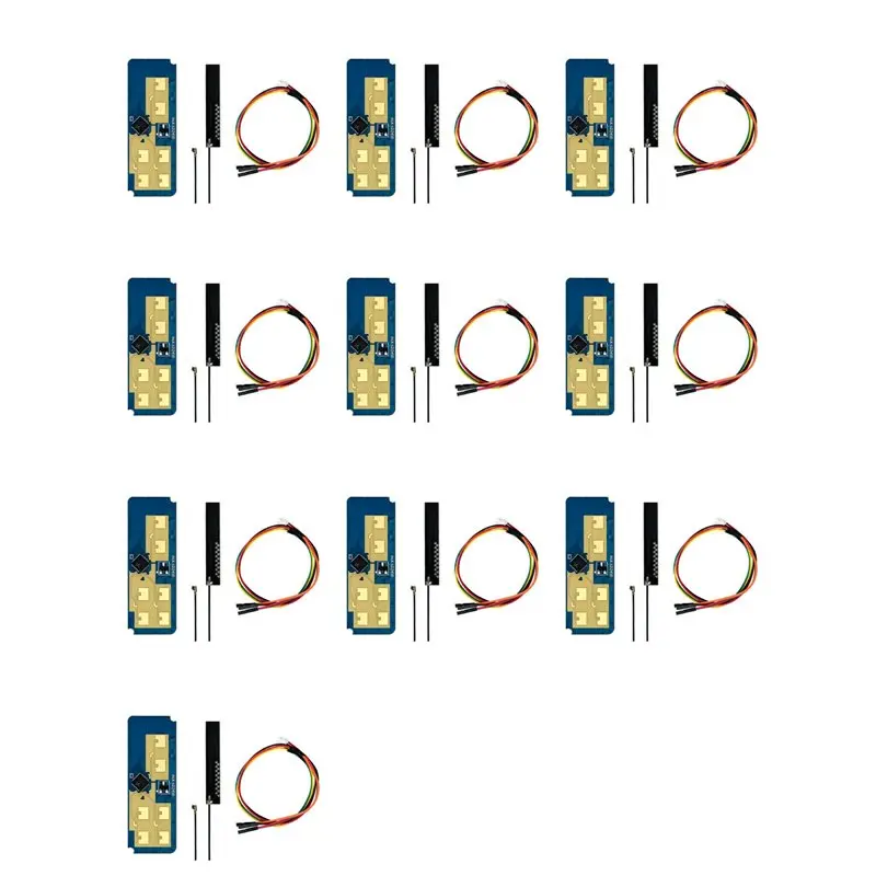 

PHILE-10X HLK-LD2450 24G Smart Home Wave Human Body Motion Target Tracking Radar Sensor Module Test Distance Angle Speed